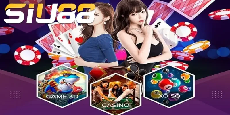 Cực nhiều trò chơi đỉnh cao tại nhà cái Siu88
